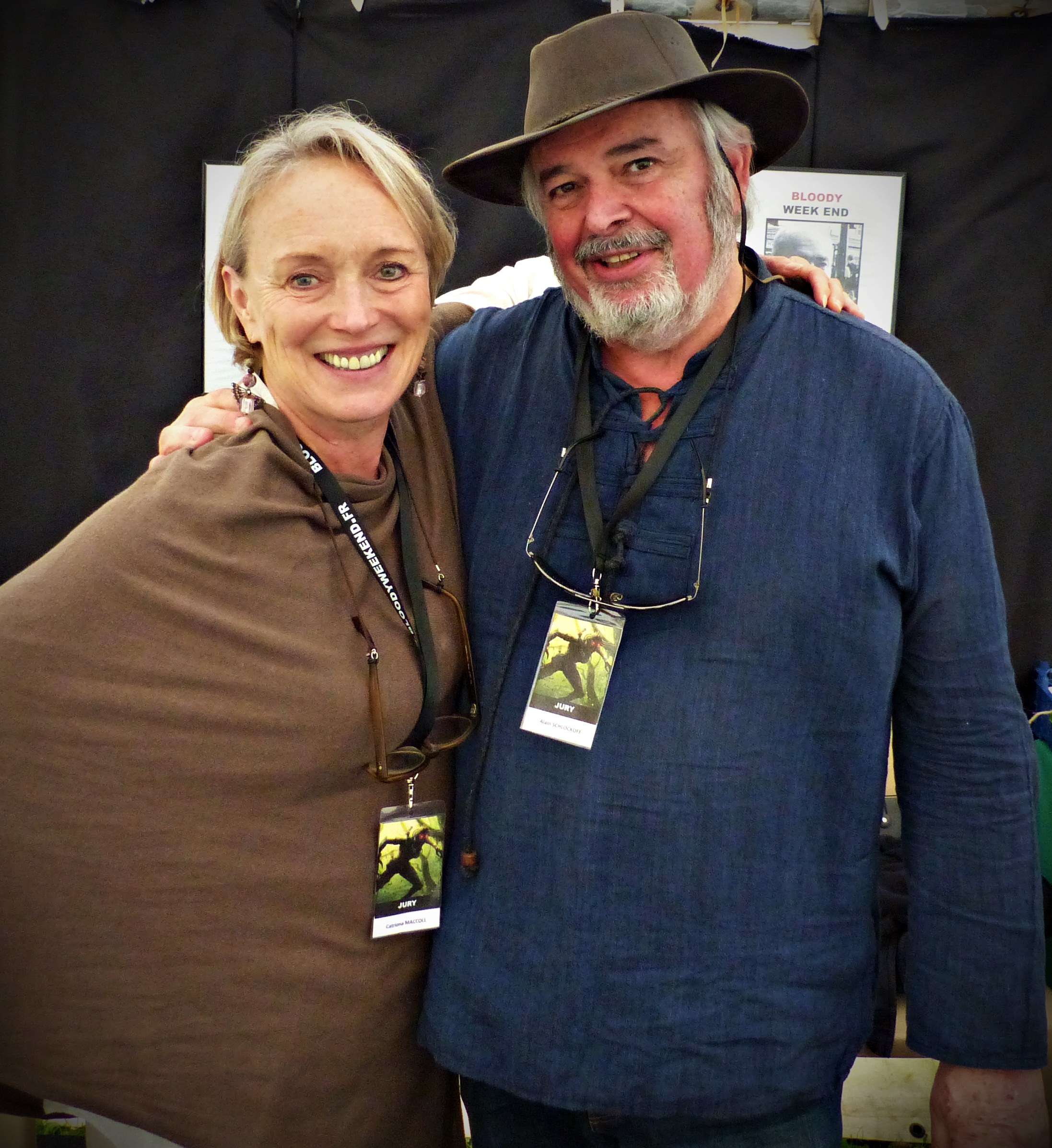 Catriona McColl et Alain Schlockoff, 30 ans après....