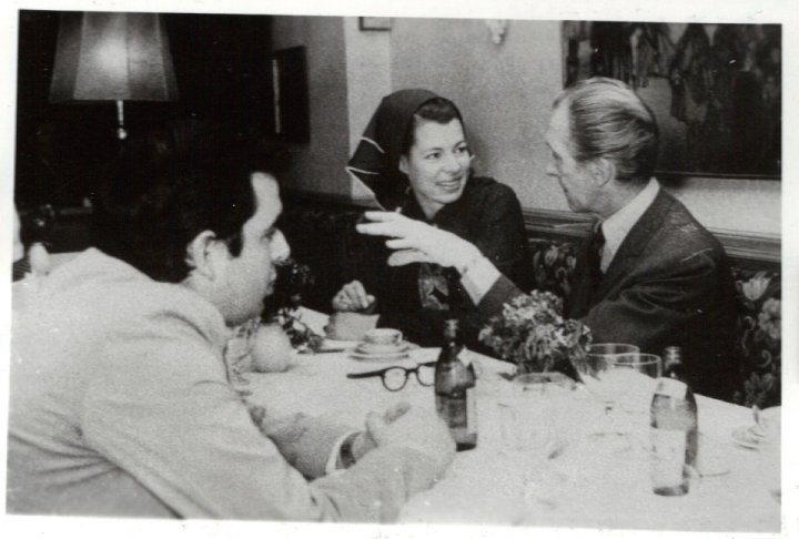 Paris, mai 1972. Peter Cushing, invité d'honneur du Ier Festival