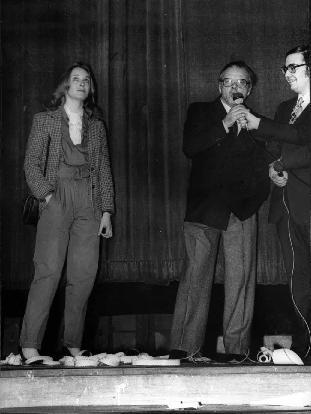 Catriona MColl, Lucio Fulci & Robert Schlockoff