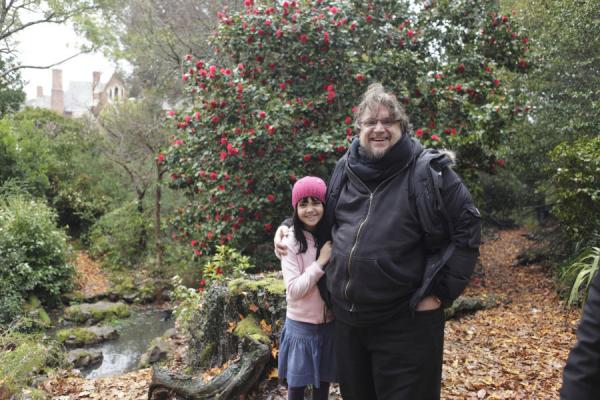 Guillermo del Toro sur le tournage