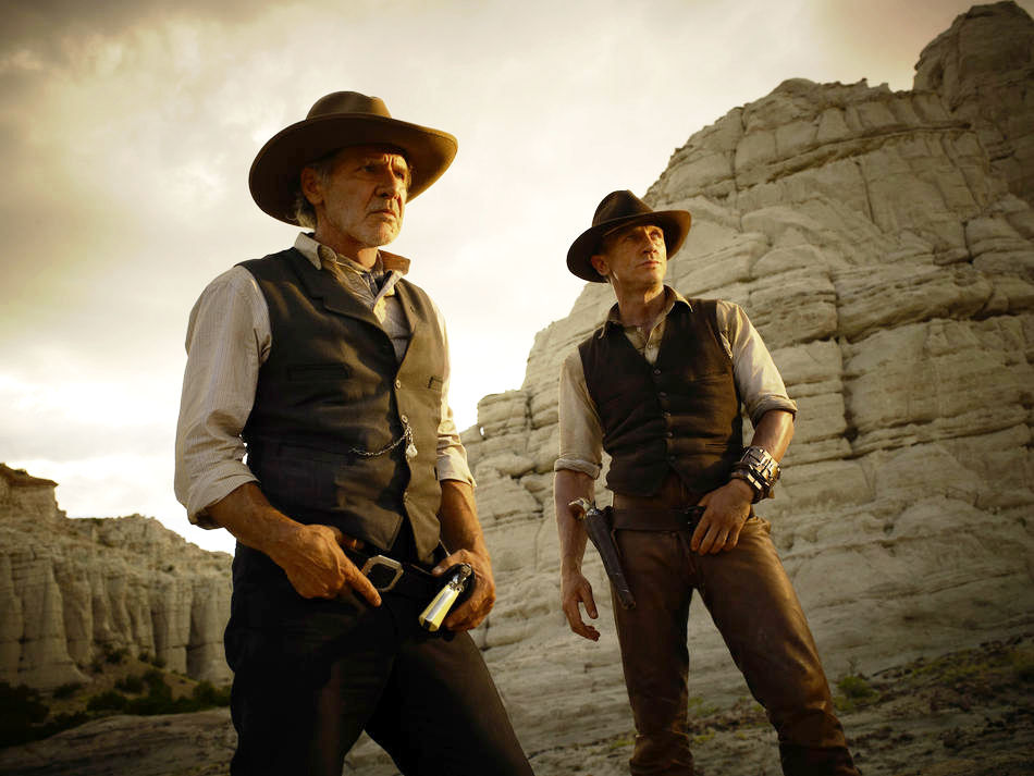 Dans "Cowboys & Aliens" de Jon Favreau, distribué cet été, Harrison Ford et Daniel Craig sont partenaires, ce dernier ayant été choisi en raison de sa ressemblance avec le Yul Brynner des "Sept mercenaires".