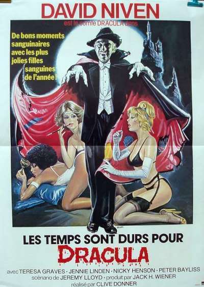 Le cinéaste britannique Clive Donner (84 ans) auquel on doit, entre autres,  "Les temps sont durs pour Dracula" est décédé le 7 septembre dernier (voir ci-dessous).