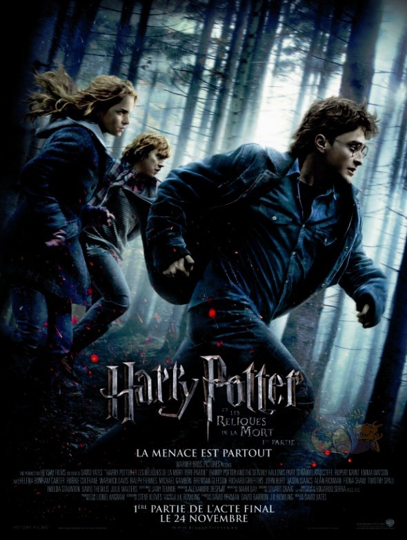 Gros succès pour la première partie de "Harry Potter et les reliques de la mort" qui a obtenu 330 M$ à l'international lors de son premier week-end de sortie (dont 125 M$ aux USA), obtenant la 6e position des meilleurs démarrages de tous les temps...