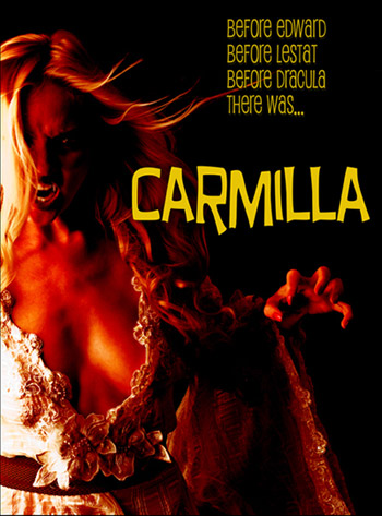 Du 13 janvier au 20 février se joue sur scène, au WildClaw Theatre de Chicago, une adaptation de "Carmilla" de Sheridan Le Fanu (qui inspira notamment à la Hammer son Vampire Lovers de Roy Ward Baker), due à Aly Renee Greaves.