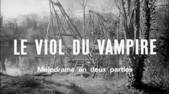 Le viol du vampire