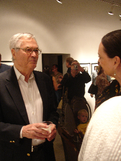 BARBARA STEELE en compagnie de Roger Corman