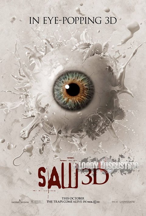 L'étonnante affiche 3D de SAW 3D ! (voir ci-dessous)