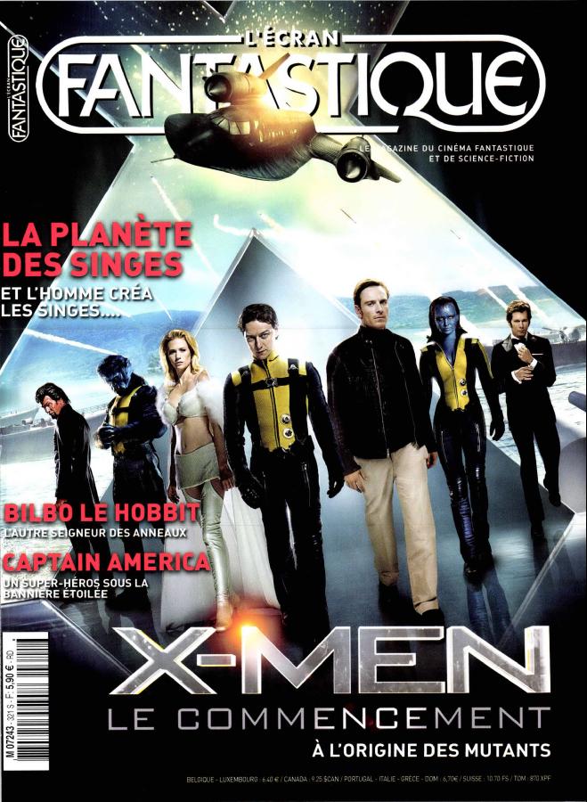 X-Men : Le Commencement : reportage dans ce numéro