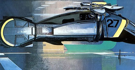 L'illustrateur visionnaire de génie, Syd Mead a accepté de concevoir les décors du nouveau film de Neill Blomkamp (District 9), intitulé "Elysium" (voir ci-dessous)