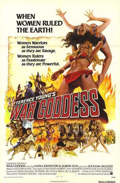 Les Amazones (Le guerriere dal seno nudo, 1973, Italie/France/Espagne) de Terence Young