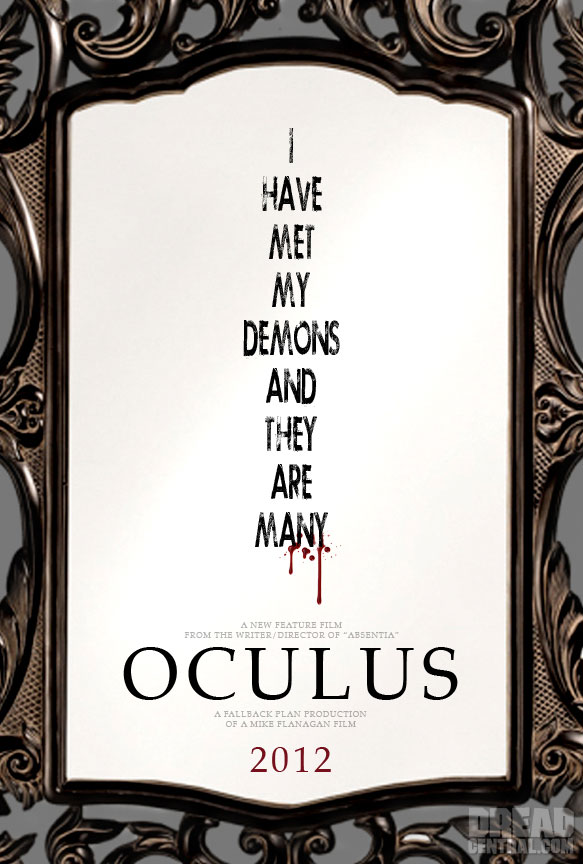 Aprés avoir signé "Ghosts of Hamilton Street" (2003) et plus récemment e thriller d'horreur "Absentia", Mike Flanagan va enchainer avec "Oculus", qui sera une expansion de son court-métrage de 2006...    (voir ci-dessous)