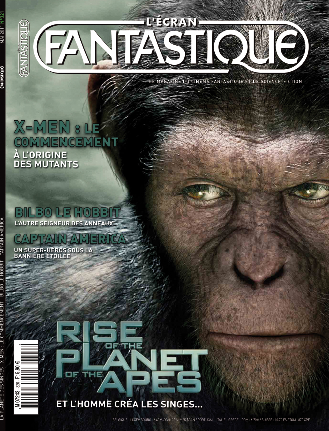 Un dossier de 30 pages sur "La Planè!te des Singes" !