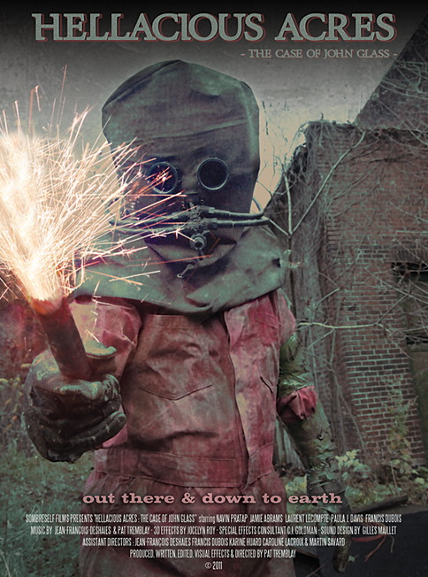 Une comédie noire post-apocalyptique canadienne écrite et réalisée par le nouveau venu Pat Tremblay, "Hellacious Acress : The Case of John Glass" (voir ci-dessous)