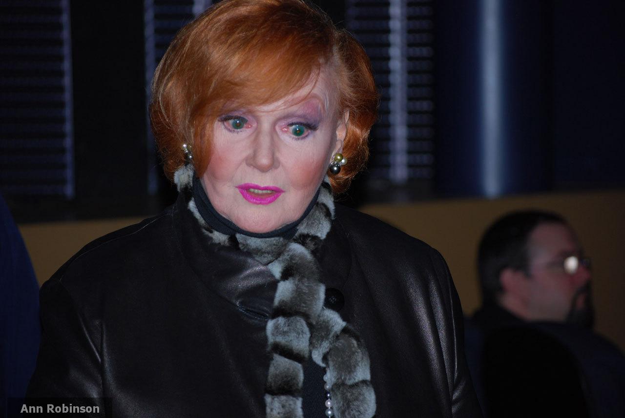 L'acrrice Ann Robinson ("La Guerre des Mondes")