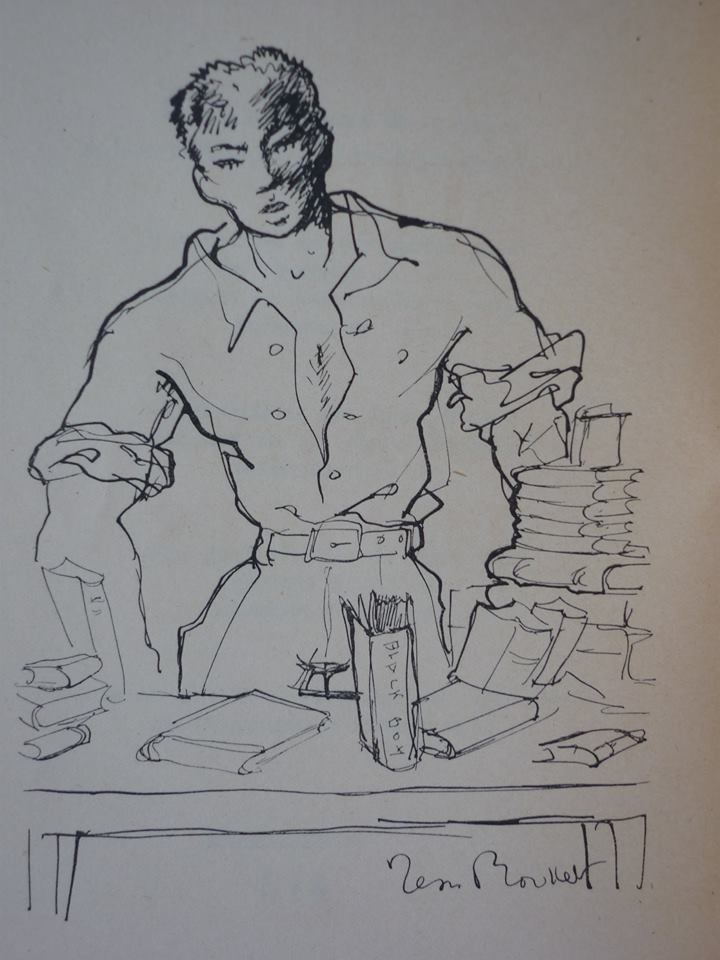 Illustrations pour le roman de Boris Vian, « J’irai cracher sur vos tombes »