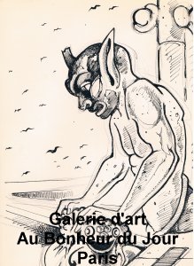 "Chimère et animaux" vers 1943