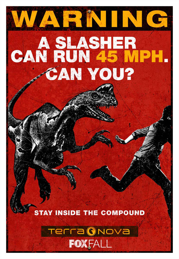 "Terra Nova", nouvelle série de SF de Spielberg sera diffusée aux USA à partir du 26 septembre. Des humains du futur, en raison des désastres écologiques subis par la Terre, voyagent 85 millions d'années dans le passé pour créer une nouvelle civilisation.