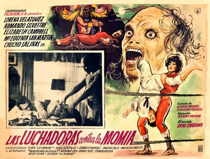 Las luchadoras contra la momia