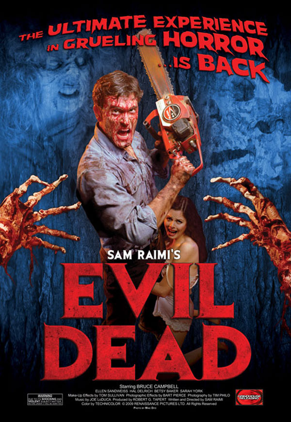 Sam Raimi et Bruce Campbell vont ressusciter leur classique culte "Evil Dead"... (voir ci-dessous)