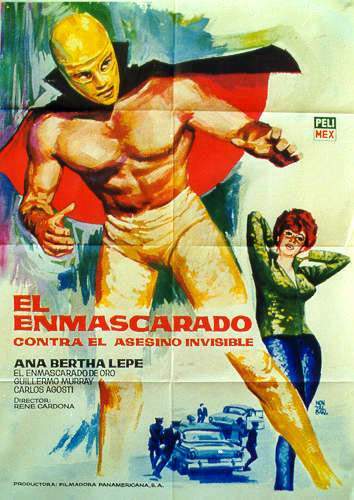 En enmascarado de oro contra el asesino invisible