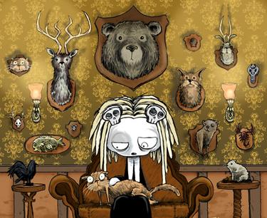 Neil Gaiman sera le producteur délégué de l'adaptation de la BD "Lenore"... (voir ci-dessous)