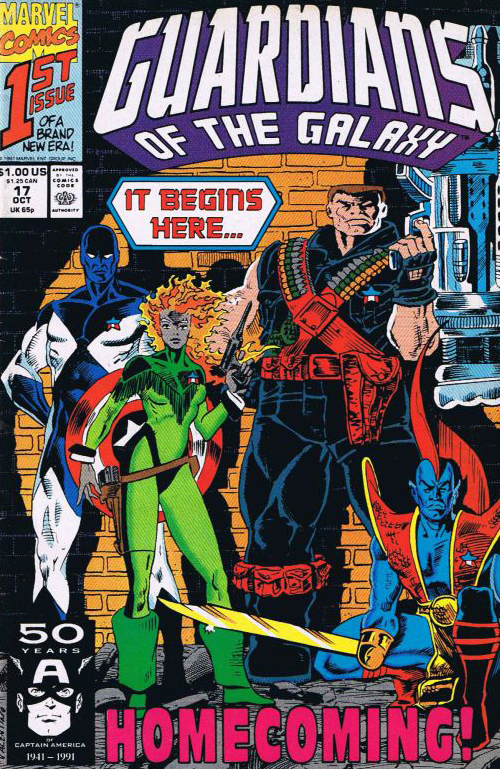 Marvel Entertainment envisagerait de porter à l'écran le comics "Guardians of the Galaxy" (suite ci-dessous)