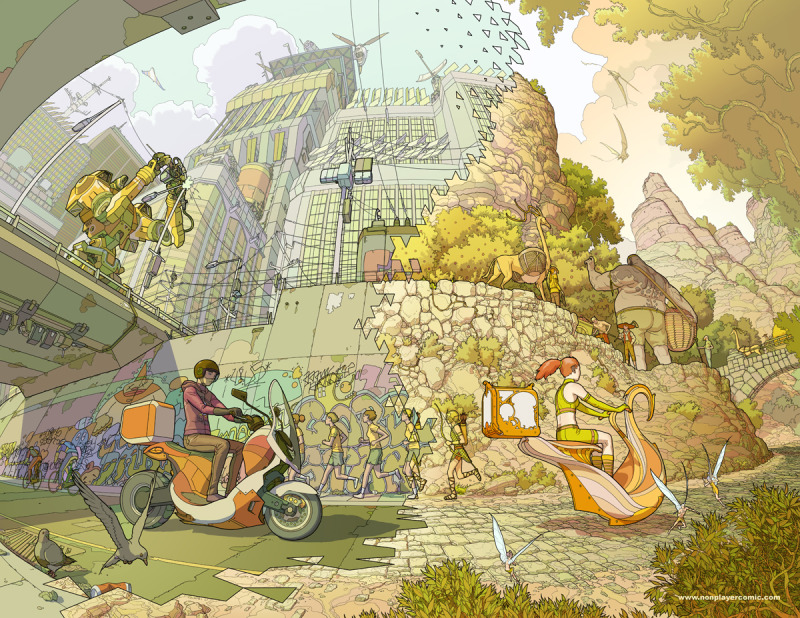 La mini-série de Fantasy "'Nonplayer" adaptée à l'écran.... (voir ci-dessous)