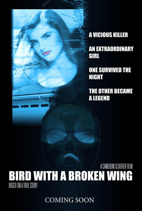 "Bird with a Broken Wing" de Cameron Cloutier est basé sur l'histoire vraie de Janelle Lisa Cruz, connue pour être la dernière victime du Violeur de la Région de l'Est, surnommé également le Night Stalker, (voir ci-dessous)