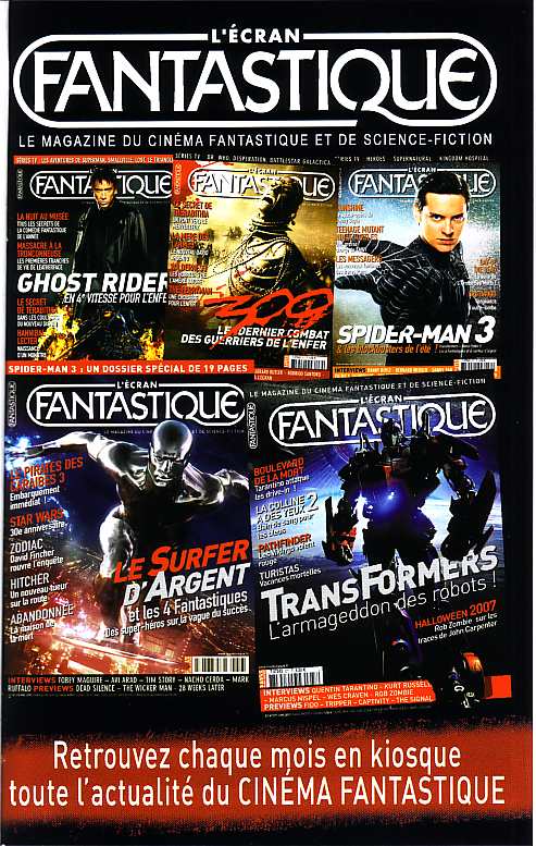 Le mensuel du cinéma fantastique et de science-fiction