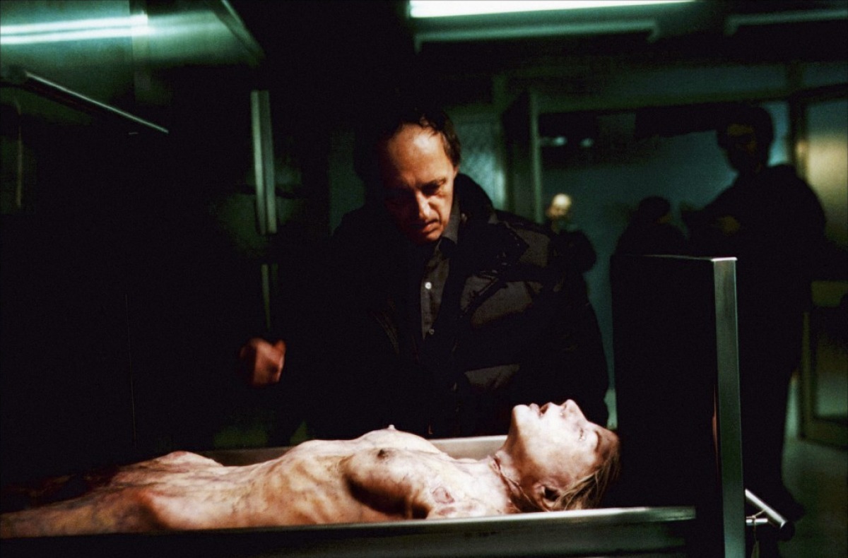 Dario Argento sur le tournage du "Joueur de cartes"