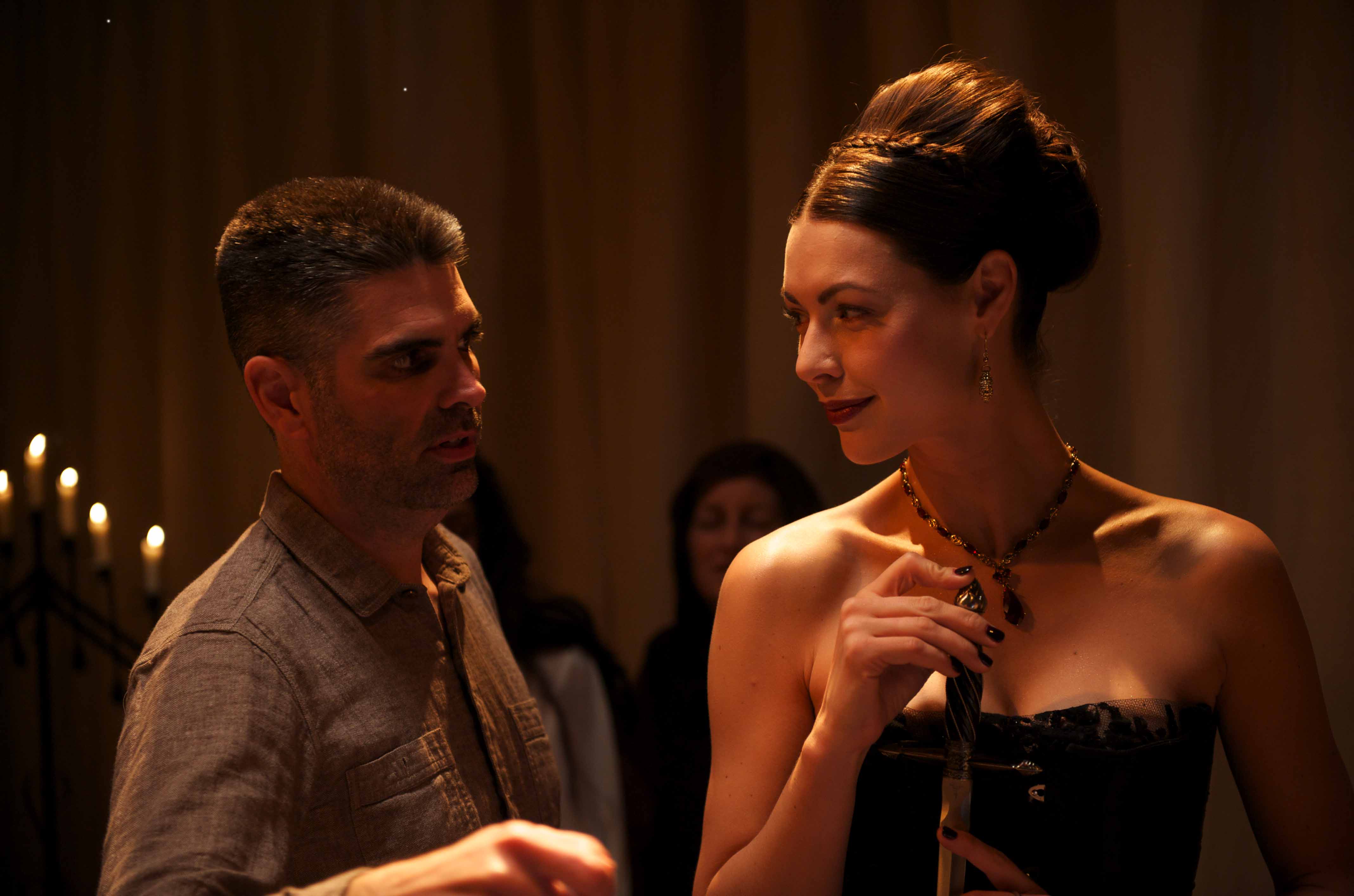 le réalisateur et sa Comtesse Bathory