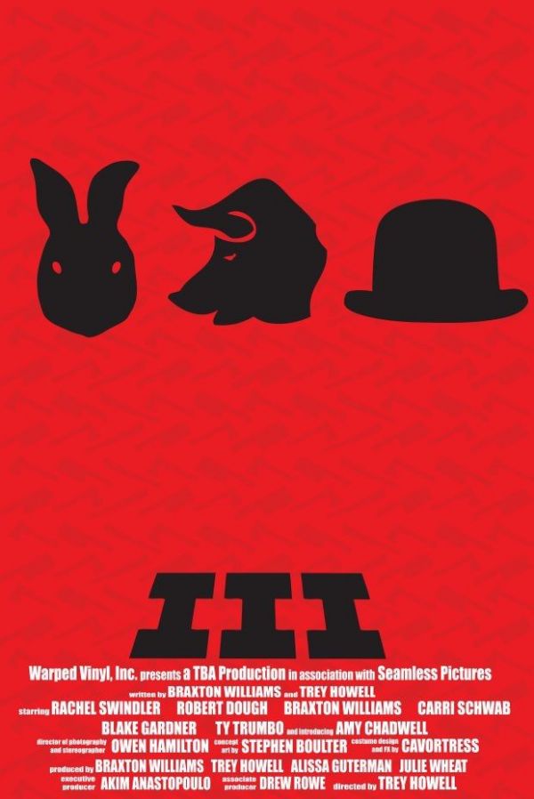 "III" de Trey Howell se veut un "hybride entre un slasher et un monster movie dans la veine des récits de H.P. Lovecraft... (voir ci-dessous)