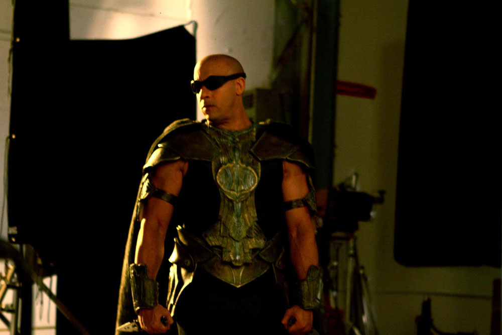 Le 3e "Riddick" se tourne actuellement à Montréal avec Vin Diesel... (voir ci-dessous)