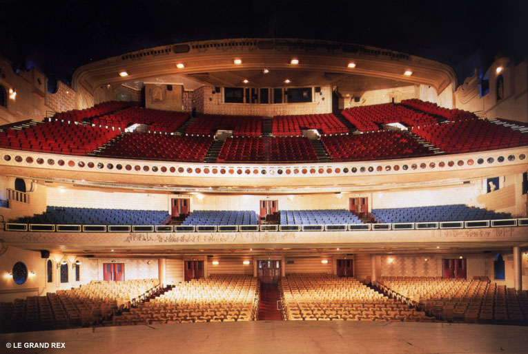 Le mythique Grand Rex de Paris où se tint de 1977 à 1988 le non moins mythique Festival International de Paris du Film Fantastique et de Science-Fiction