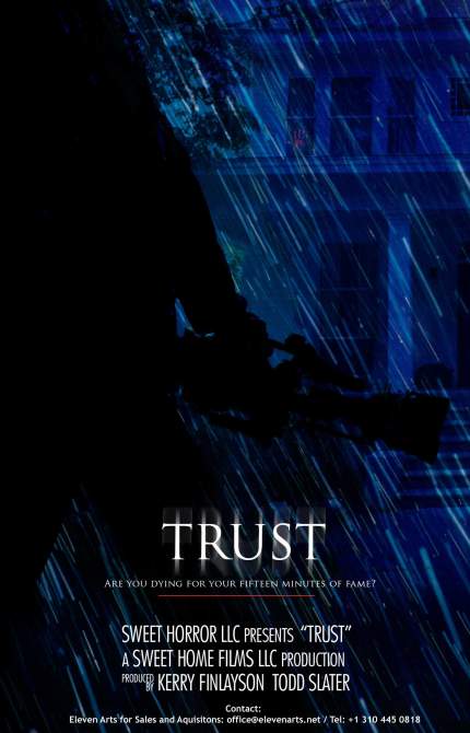 En préproduction, le thriller d'horreur "Trust" sera dirigé par Drew Daywalt, auteur du téléfilm "Lepechaun's Revenge" (voir ci-dessous)