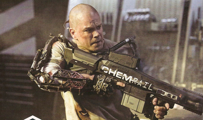 Matt Damon dans "Elysium"