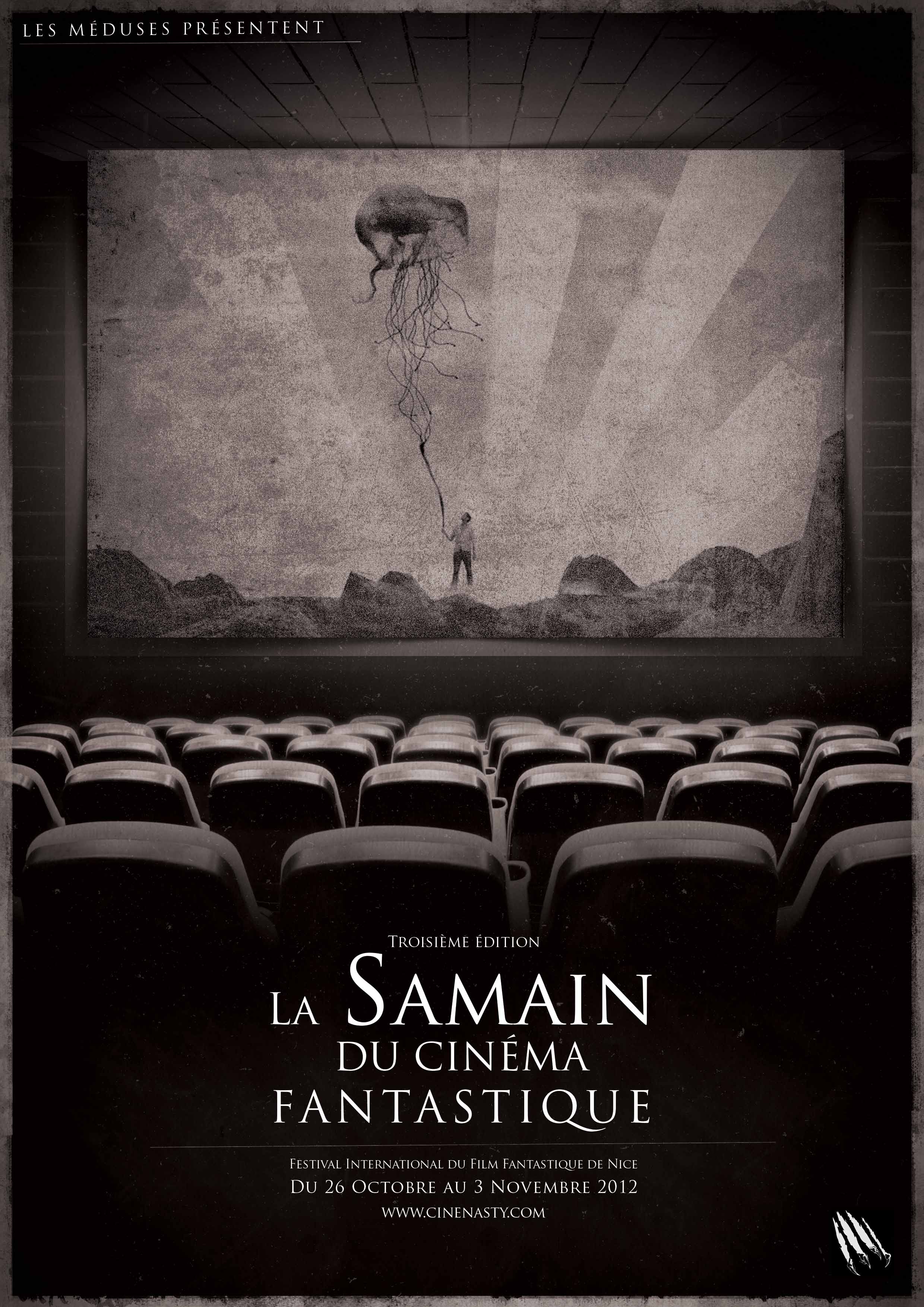 La nouvelle édition de la Samain du cinéma fantastique, le festival international du film fantastique de Nice se déroulera du 26 octobre au 3 novembre 2012 (voir ci-dessous)