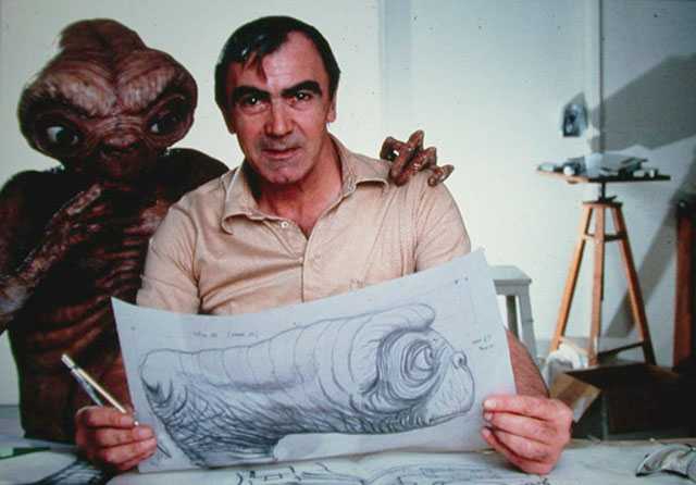 Carlo Rambaldi et E.T.