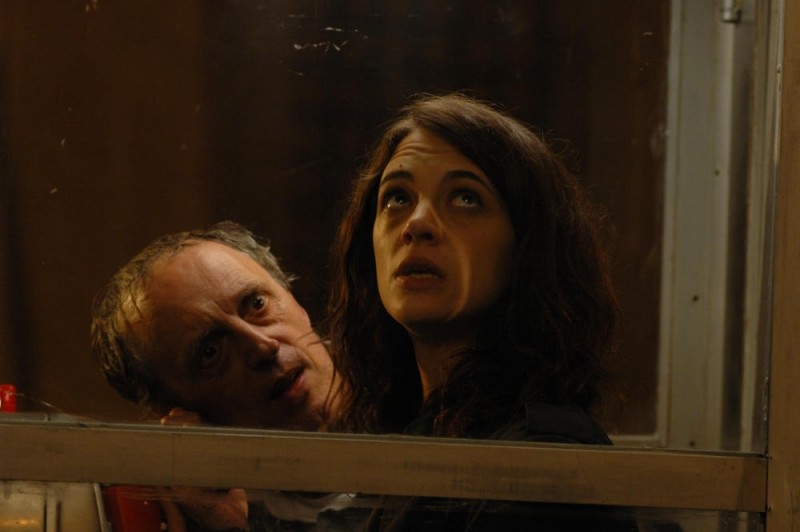 Dario Argento et Asia Argento sur le tournage de "La Terza Madre"