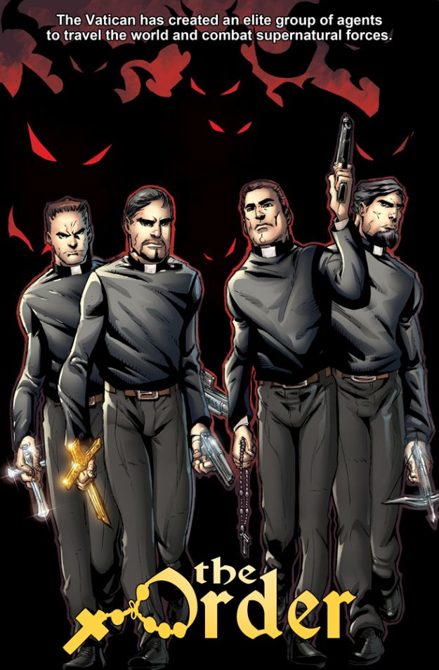 Le producteur Scott Stuber a optionné "The Order", un roman graphique, l'histoire d'un groupe de prêtres réunis par le Vatican qui voyagent dans le monde, affrontant le Mal et le surnaturel. Brian Nathanson écrira l'adaptation.
