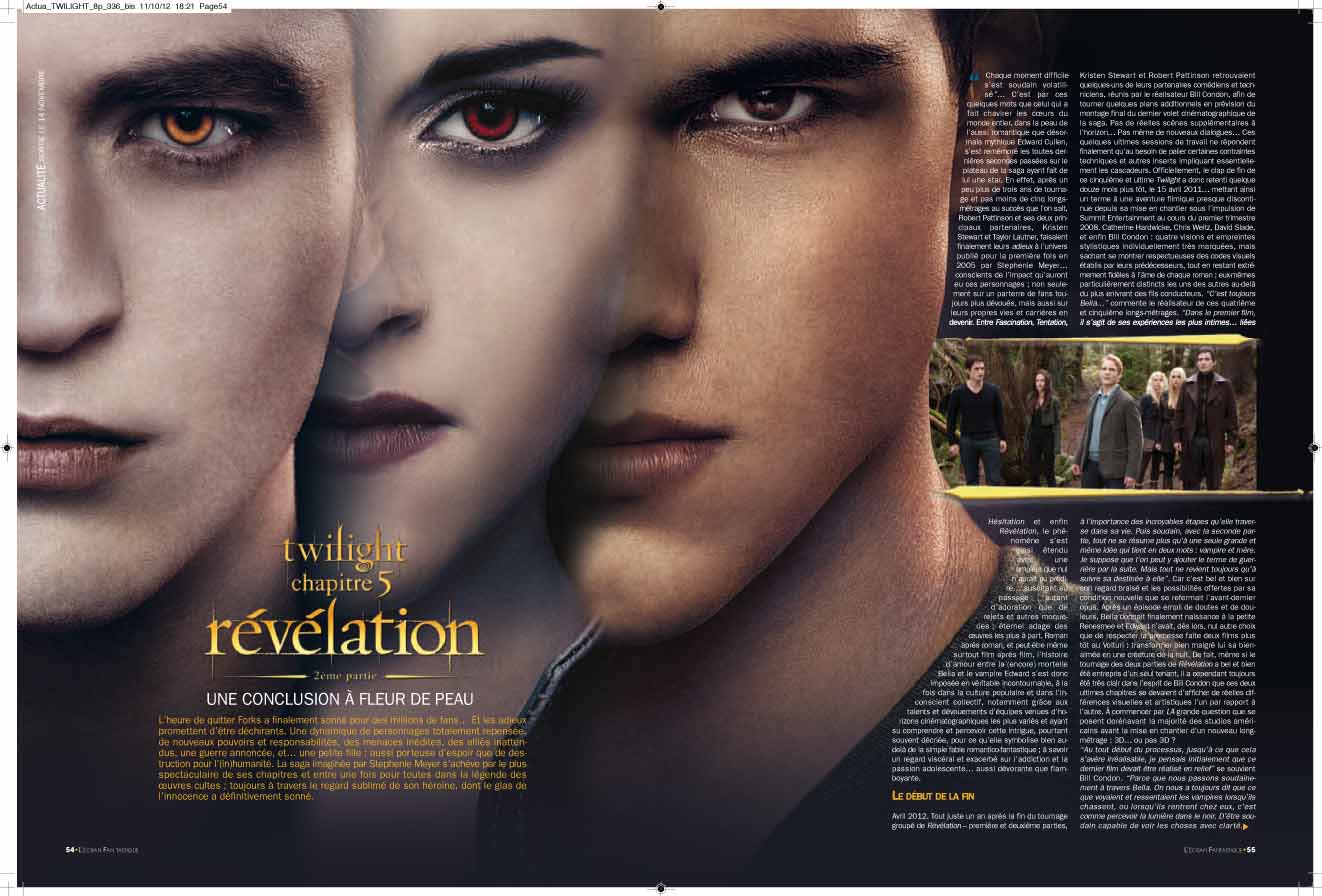 Dossier dans EF n°336  novembre 2012