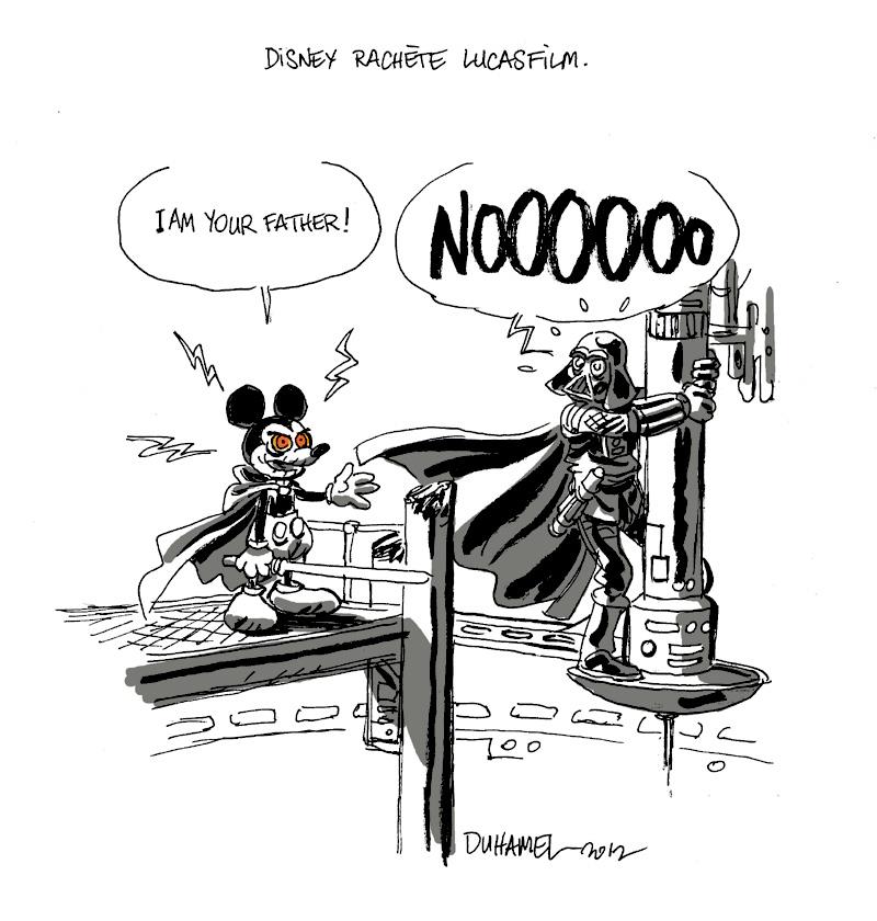 Disney rachète "Star Wars"....