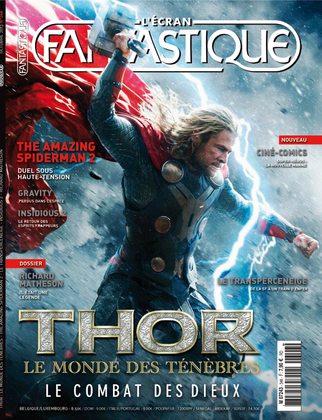 "THOR LE MONDE DES TENEBRES" EFFECTUE UN DEMARRAGE FOUDROYANT (voir ci-dessous)