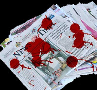 Le cinéaste anglais Michael Bartlett (The Zombie Diaries 1 & 2) prépare "Within the Woods"... (voir ci-dessous)