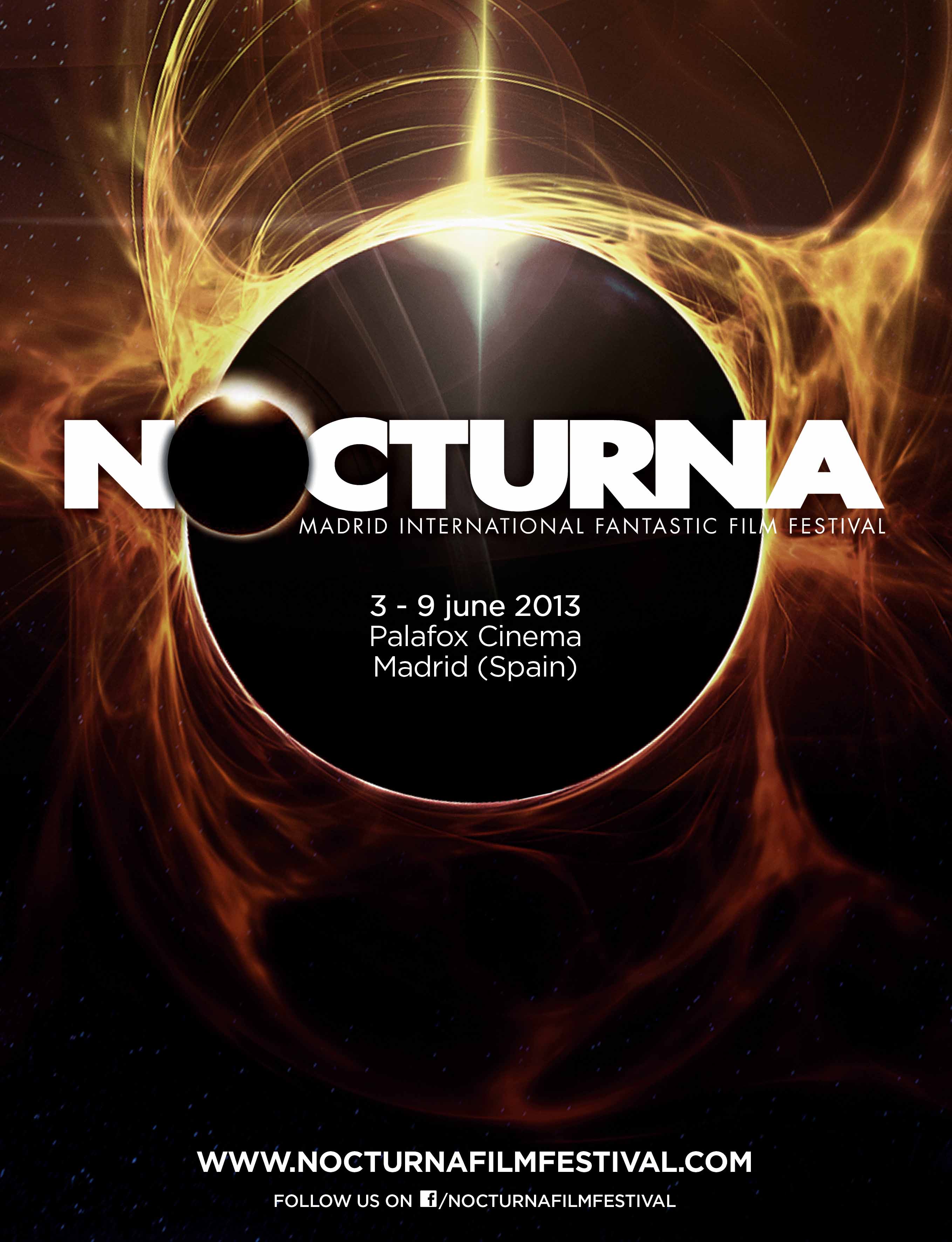 NOCTURNA est le nom du prochain Festival International du Film Fantastique de Madrid, dont la toute première édition aura lieu du 3 au 9 juin (voir ci-dessous)