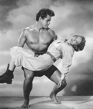 Gordon Scott et Vera Miles