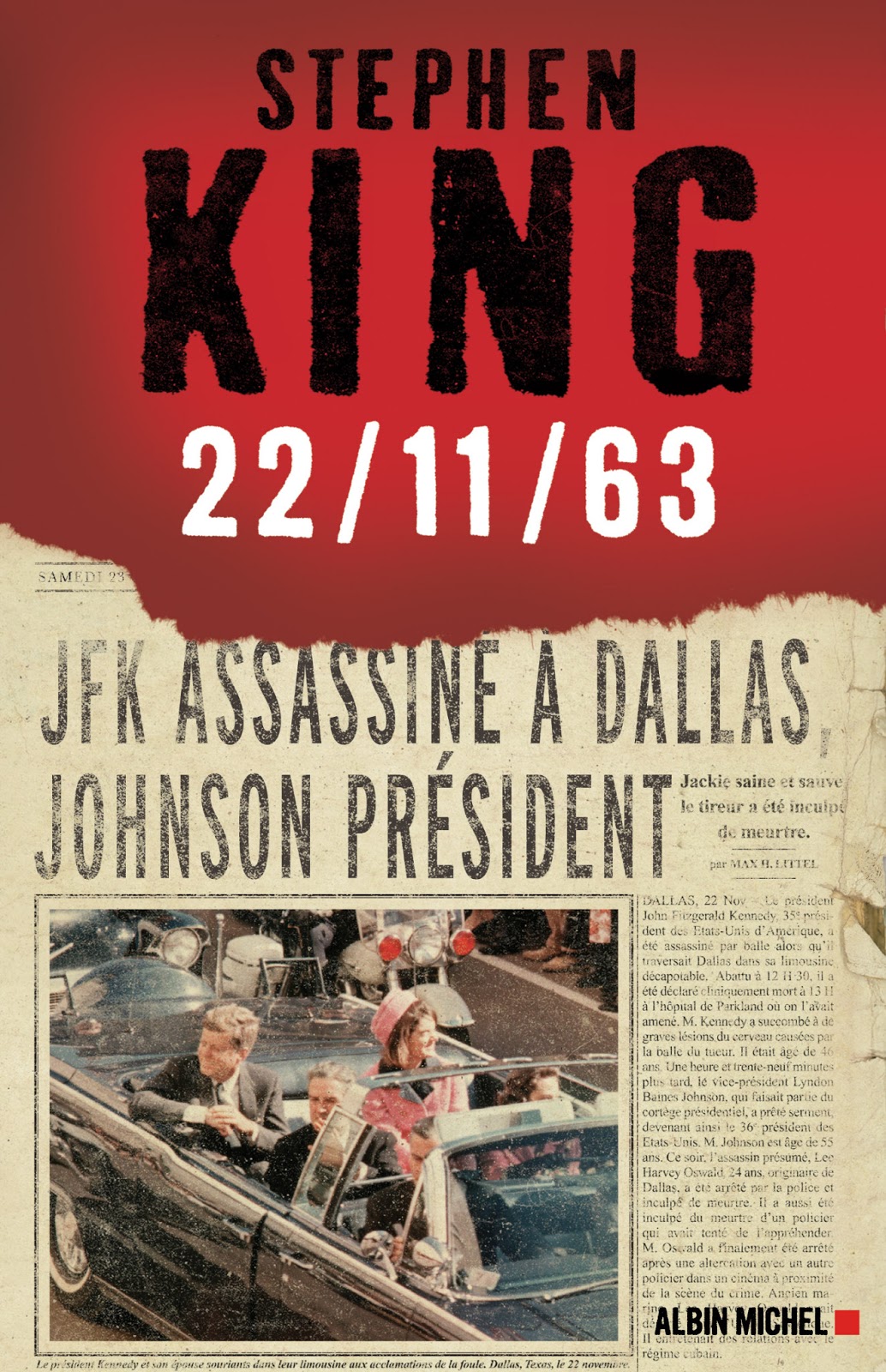 "11/22/63" de Seohen King, basé sur le thème du voyage temporel, va sans doute devenir une série dont JJ Abrams serait le producteur exécutif (voir ci-dessous)