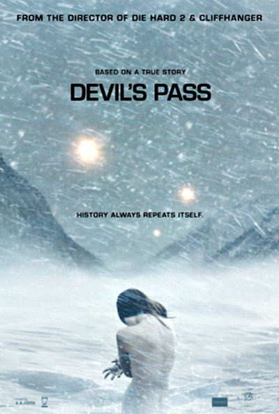 "The Dyatlov Pass Incident" de Renny Harlin, diffusé fin août 2013 outre-Atlantique, a été rebaptisé pour la circonstance "Devil's Pass" (voir ci-dessous)
