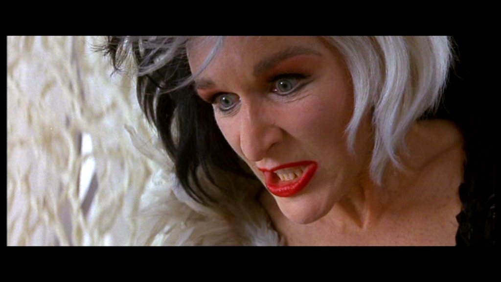 Cruella, la méchante des "1001 Dalmatiens", devient l'héroïne d'un film en prises de vues réelles.... (voir ci-dessus)