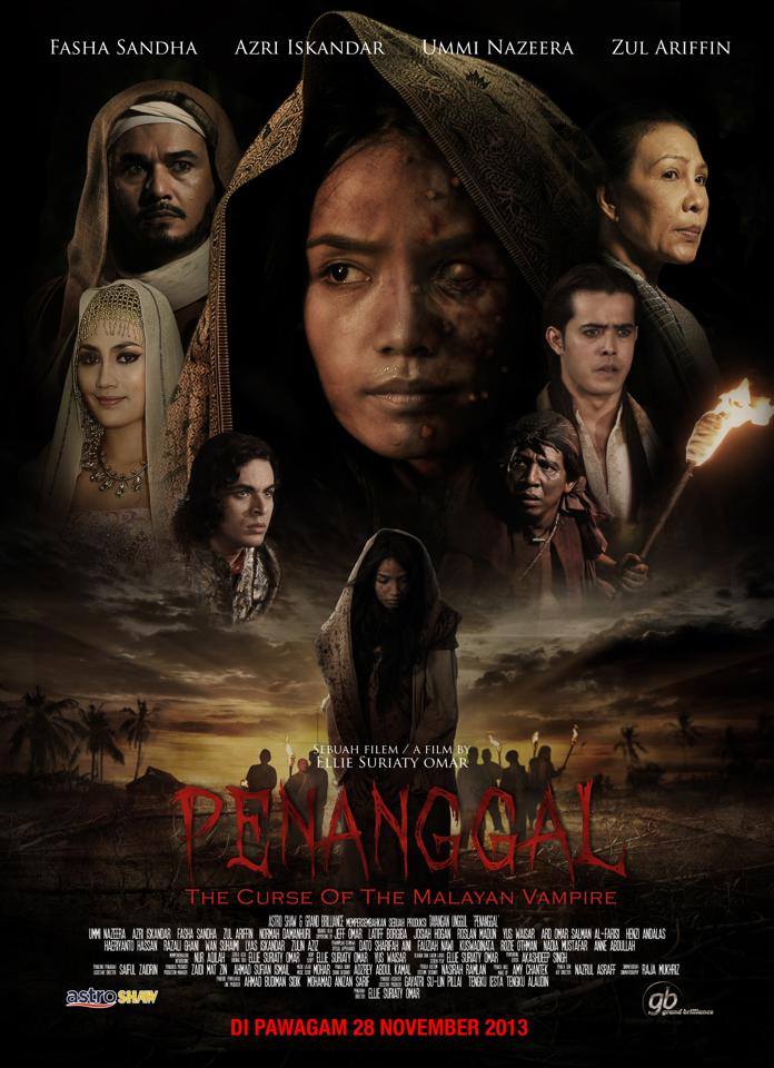 Terminé depuis un an, "Penanggal : Curse of the Malayan Vampire", réalisé par l'actrice Ellie Suriaty Omar, va enfin sortir en Malaise le 28 novembre prochain.... (voir ci-dessous)